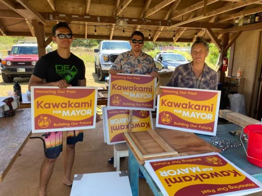 The Kawakami Campaign Team in Action