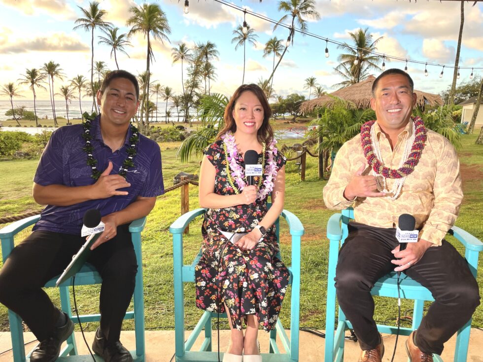 Interview with Hawaii News Now Sunrise Derek Kawakami